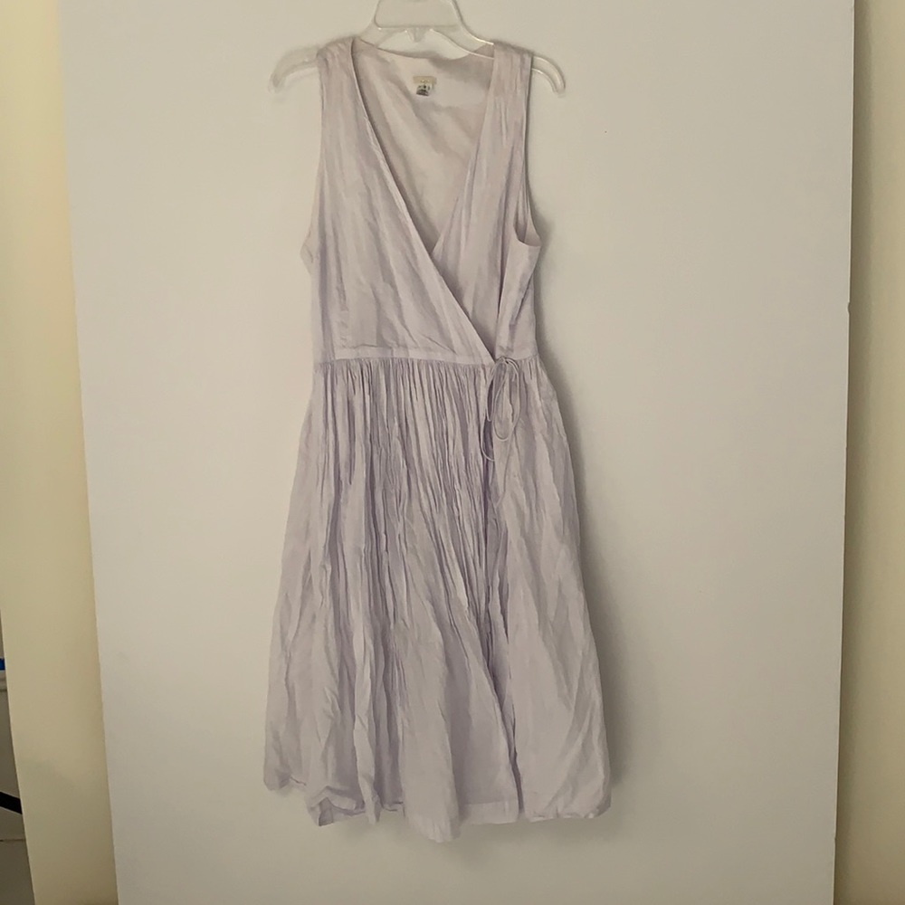 Dosa Pale Lavender Wrap Dress!